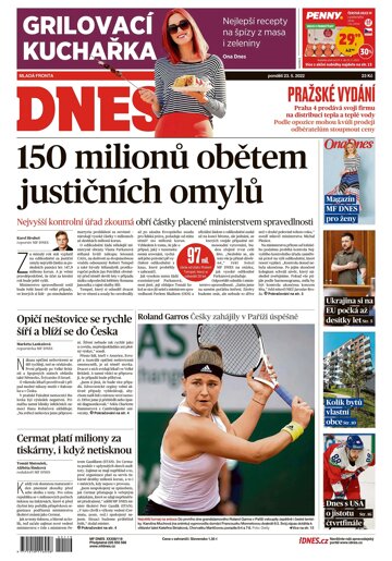 Obálka e-magazínu MF Dnes 23.5.2022