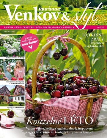Obálka e-magazínu Marianne Venkov a Styl 6/2022