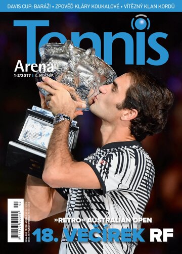 Obálka e-magazínu Tennis Arena 1-2/2017