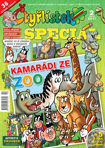 Obálka e-magazínu Čtyřlístek speciál 2/2017