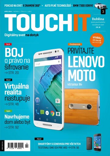 Obálka e-magazínu TouchIT 3/2016