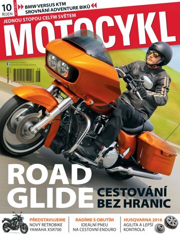 Obálka e-magazínu Motocykl 10/2015