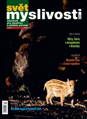 Obálka e-magazínu SVĚT MYSLIVOSTI 3/2025