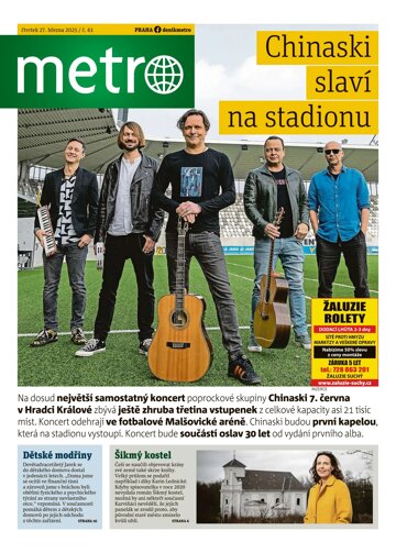 Obálka e-magazínu deník METRO 27.3.2025
