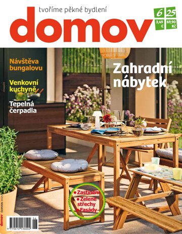 Obálka e-magazínu Domov 6/2025