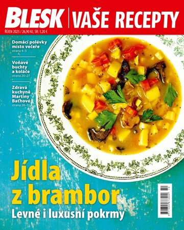 Obálka e-magazínu BLESK VAŠE RECEPTY 10/2025