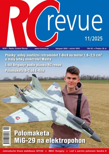 Obálka e-magazínu RC revue 11/2025