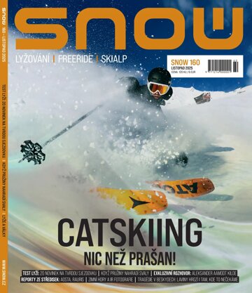 Obálka e-magazínu SNOW 160 - listopad 2025