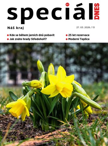 Obálka e-magazínu Magazín DNES SPECIÁL Severní Čechy - 27.3.2026