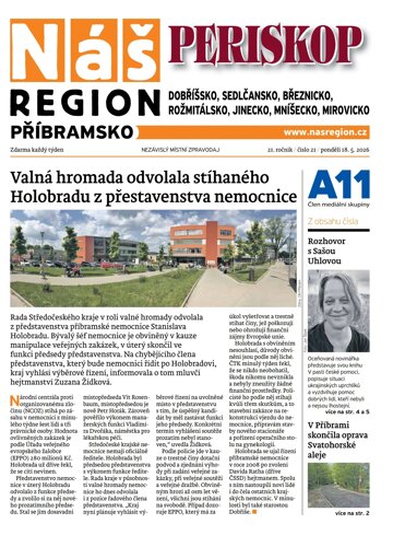 Obálka e-magazínu Náš Region - Příbramsko 21/2026