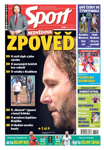 Obálka e-magazínu Sport 7.7.2026