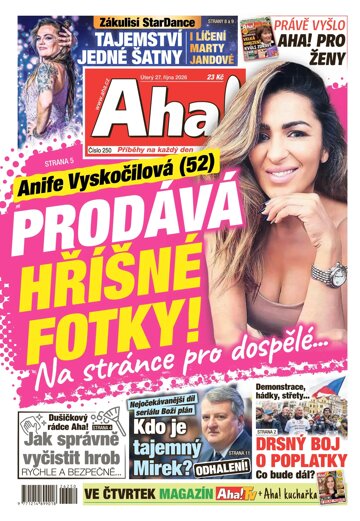 Obálka e-magazínu AHA! 27.10.2026