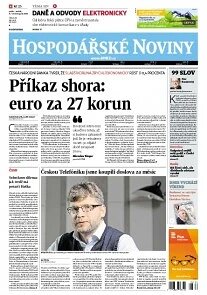 Obálka e-magazínu Hospodářské noviny 218 - 8.11.2013