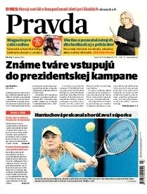 Obálka e-magazínu Pravda 16. 1. 2014