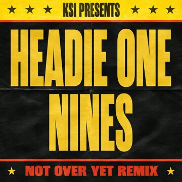 Obálka uvítací melodie Not Over Yet Remix (feat. Headie One & Nines)