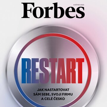 Obálka audioknihy Forbes květen 2020