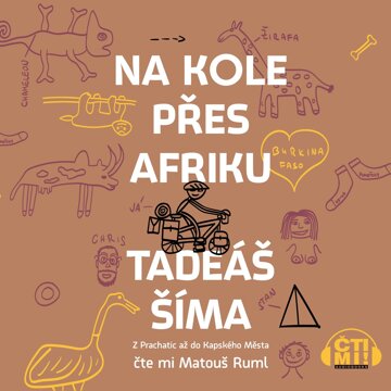 Obálka audioknihy Na kole přes Afriku