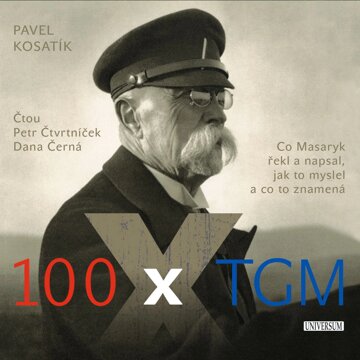 Obálka audioknihy 100 x TGM