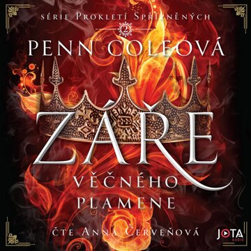 Obálka audioknihy Prokletí Spřízněných: Záře Věčného plamene