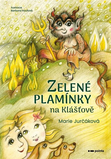 Obálka knihy Zelené plamínky na Klášťově