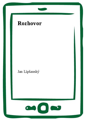 Obálka knihy Rozhovor