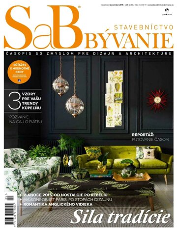 Obálka e-magazínu SaB - TRENDY BÝVANIE