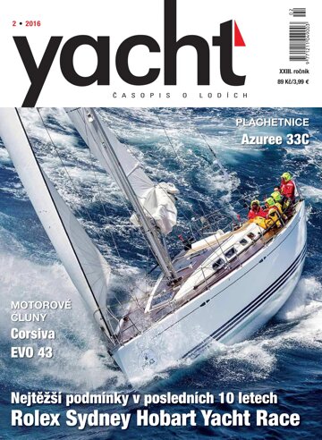 Obálka e-magazínu Yacht 2/2016