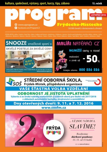 Obálka e-magazínu Program FM 11-2016