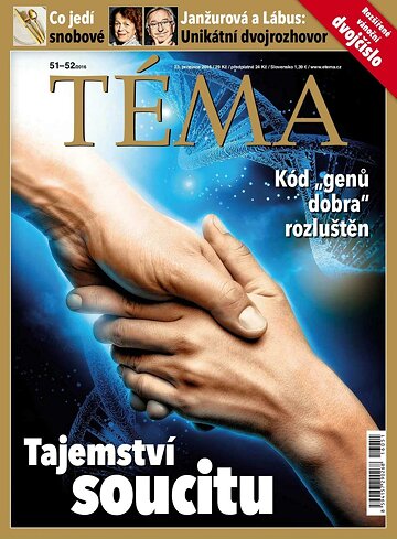 Obálka e-magazínu TÉMA 23.12.2016