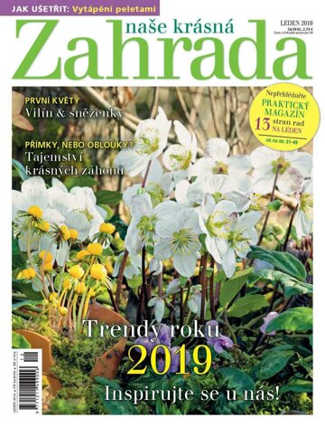 Obálka e-magazínu Naše krásná zahrada 1/2019