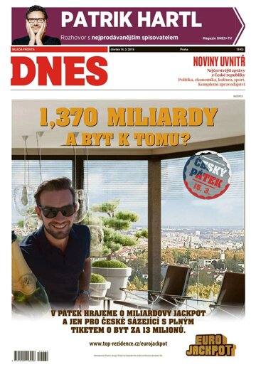 Obálka e-magazínu MF Dnes 14.3.2019