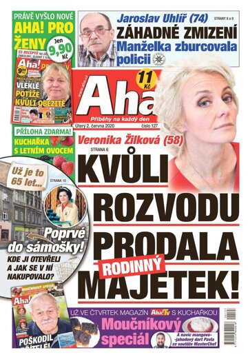 Obálka e-magazínu AHA! 2.6.2020