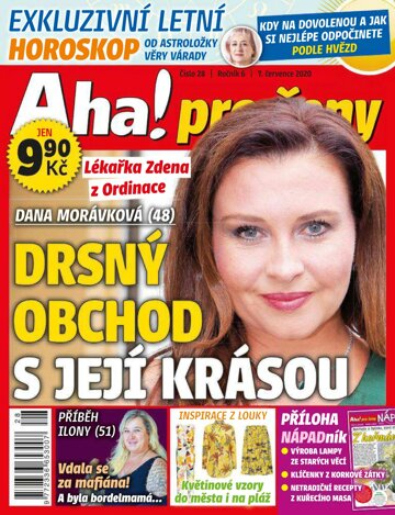 Obálka e-magazínu AHA! pro ženy 28/2020