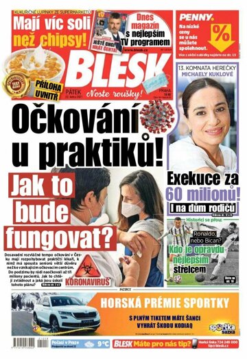 Obálka e-magazínu Blesk 22.1.2021