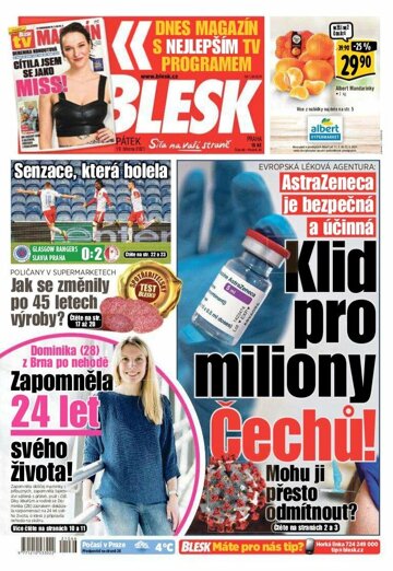 Obálka e-magazínu Blesk 19.3.2021