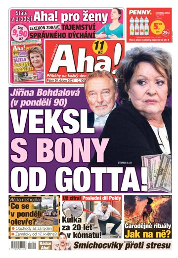 Obálka e-magazínu AHA! 30.4.2021