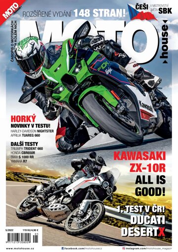 Obálka e-magazínu Motohouse 5/2022