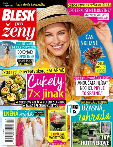 Obálka e-magazínu Blesk pro ženy 33/2022