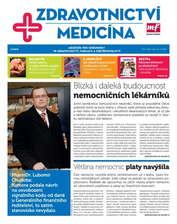 Obálka e-magazínu Zdravotnictví a medicína 2/2015