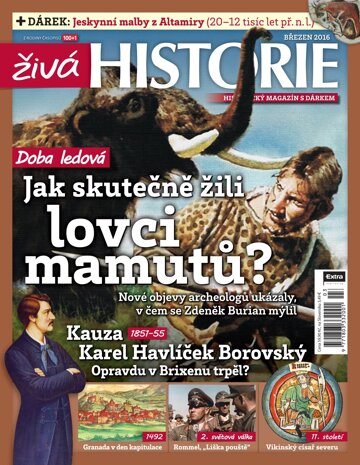 Obálka e-magazínu Živá historie 3/2016