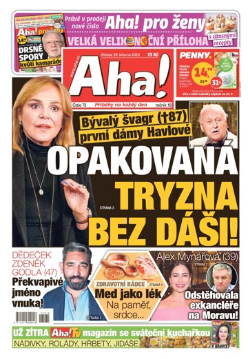 Obálka e-magazínu AHA! 29.3.2023