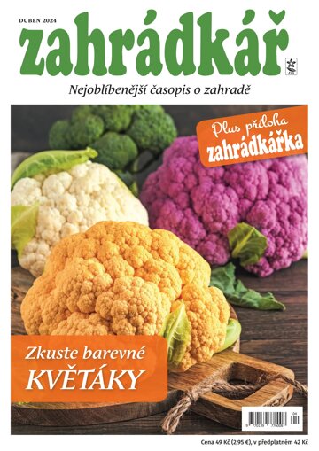 Obálka e-magazínu Zahrádkář 4/2024