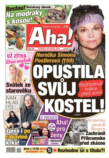 Obálka e-magazínu AHA! 11.5.2024