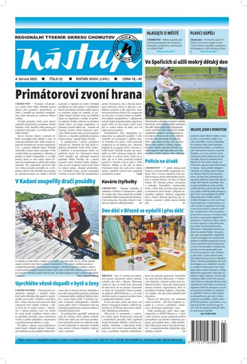 Obálka e-magazínu Nástup 23/25