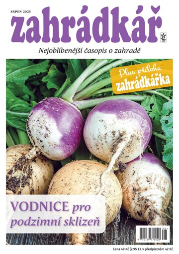 Obálka e-magazínu Zahrádkář 8/2025