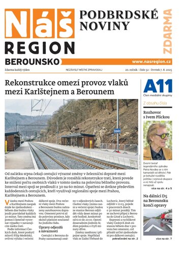 Obálka e-magazínu Náš Region - Berounsko
