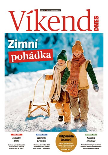 Obálka e-magazínu Víkend DNES Vysočina - 15.11.2025