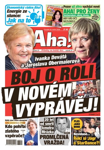 Obálka e-magazínu AHA! 26.1.2026