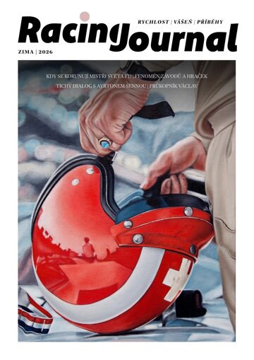 Obálka e-magazínu Racing Journal #10 Podzim 2026