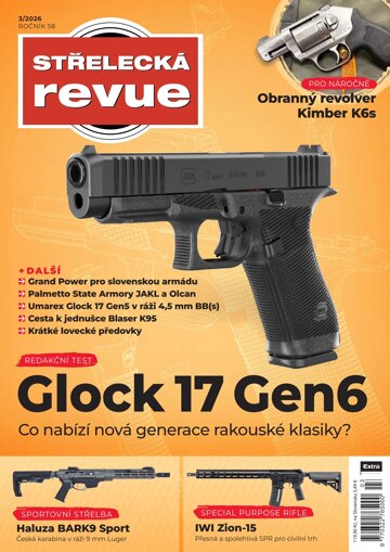 Obálka e-magazínu Střelecká revue 3/2026